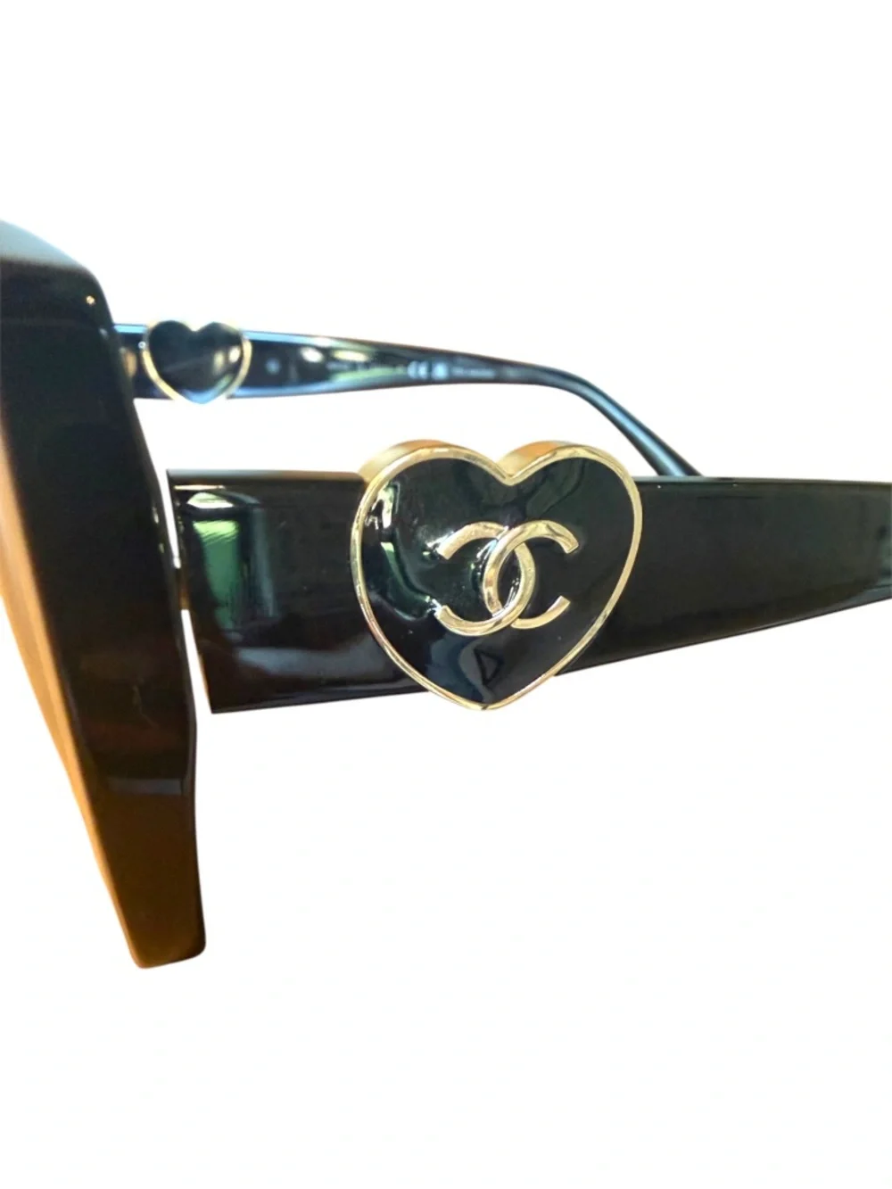 Chanel Square CC Heart Glasses